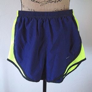 Nike Green and Blue Athletic Shorts Lightweight Performance